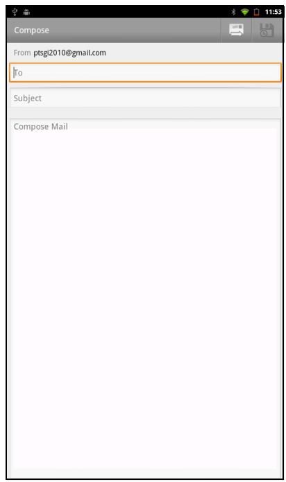 VIEWSONIC VIEWPAD E70 - Creating and sending emails - 1