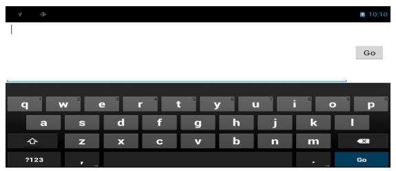VIEWSONIC VIEWPAD E70 - Utilizar el teclado en pantalla - 1
