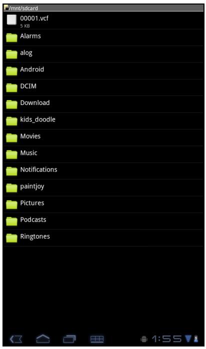 VIEWSONIC VIEWPAD E70 - 管理檔案與資料夾 - 1