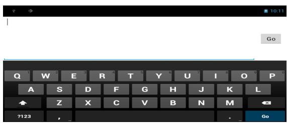 VIEWSONIC VIEWPAD E70 - Utilisation du clavier à l'écran - 2