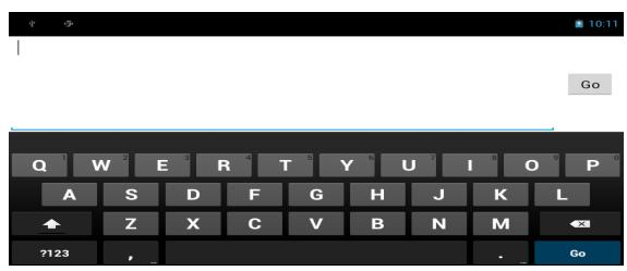 VIEWSONIC VIEWPAD E72 - Using the on-screen keyboard - 3