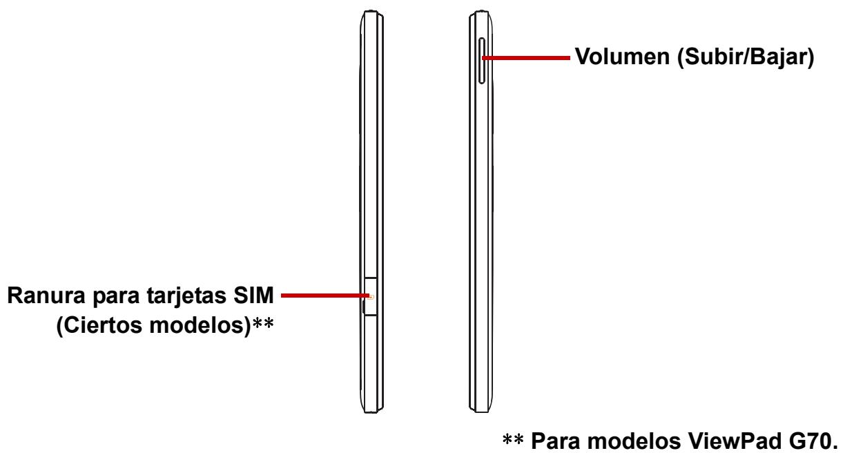 VIEWSONIC VIEWPAD G70 - Lado izquierdo y derecha - 1