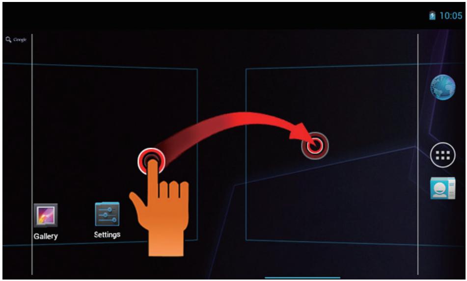 VIEWSONIC VIEWPAD G70 - 解锁屏幕 - 3