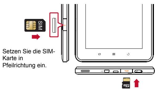 VIEWSONIC VIEWPAD G70 - So setzen Sie die microSD-Karte ein - 1