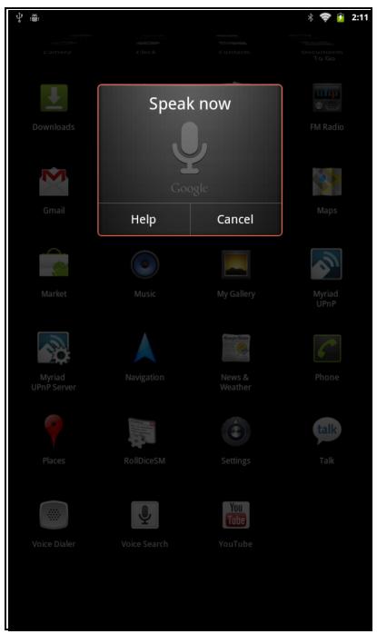 VIEWSONIC VIEWPAD G70 - Voice Search (Sprachsuche) - 1