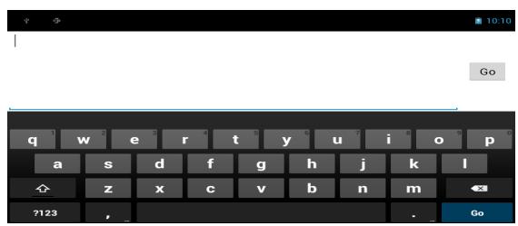 VIEWSONIC VIEWPAD G70 - Using the on-screen keyboard - 1