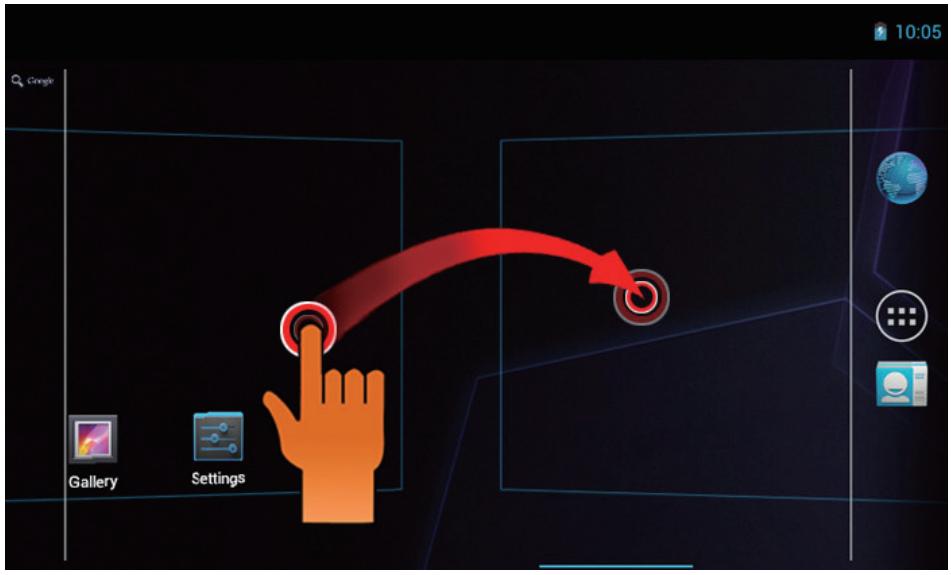 VIEWSONIC VIEWPAD G70 - Extended Home screen - 1