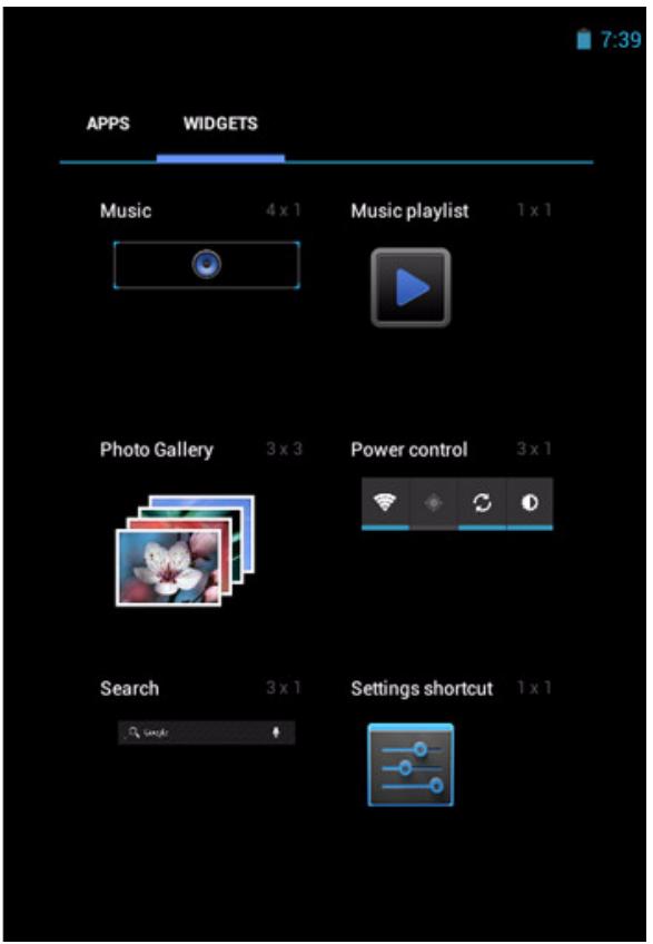 VIEWSONIC VIEWPAD G70 - Menu des raccourcis - 1
