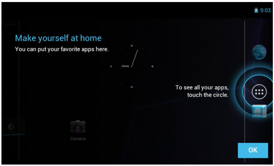 VIEWSONIC VIEWPAD G70 - Home Screen - 1