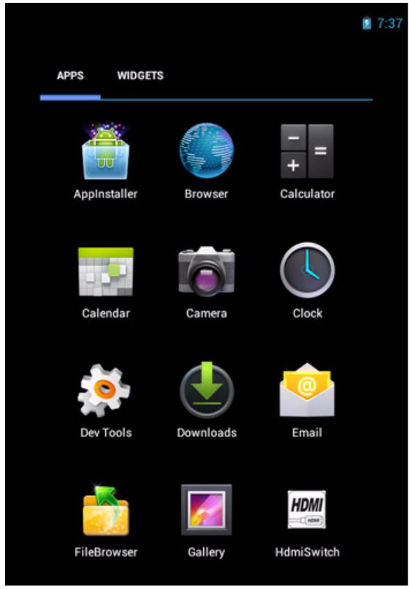 VIEWSONIC VIEWPAD G70 - To remove widgets: - 1