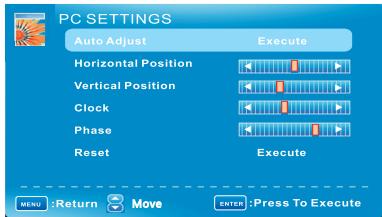 VIEWSONIC VT1901LED - Adjusting the Settings - 2