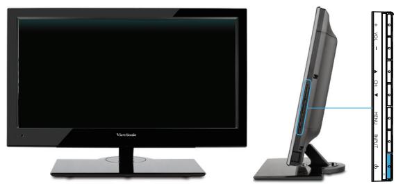 VIEWSONIC VT1901LED - Remote Control and TV Controls - 2
