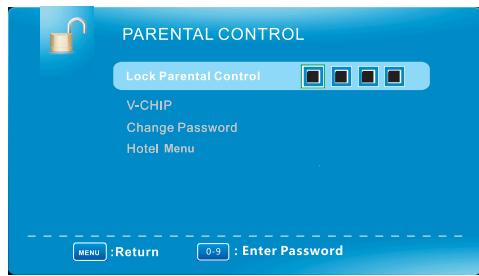 VIEWSONIC VT1901LED - Using the Parent Controls - 1