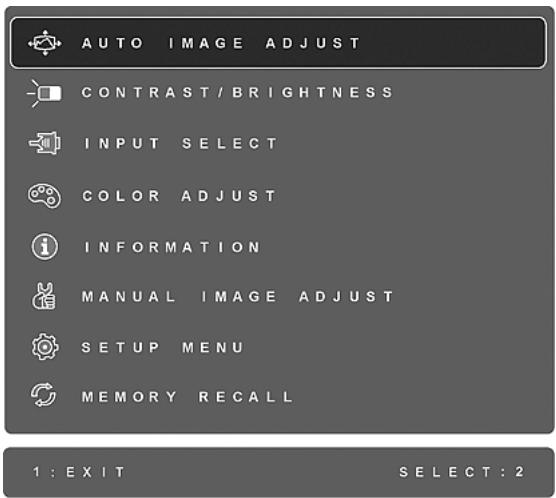 VIEWSONIC VX2260S-LED - Do the following to adjust the display setting: - 1