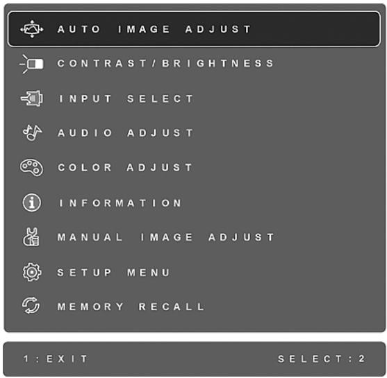 VIEWSONIC VX2460H-LED - Do the following to adjust the display setting: - 1