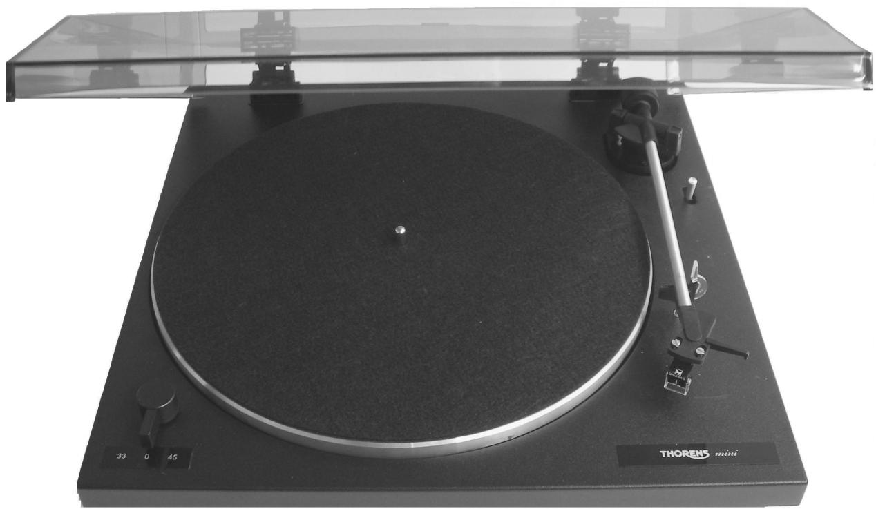 THORENS MINI - OPERATING INSTRUCTIONS - 1