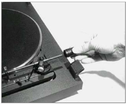 THORENS TD 190-1 - Adjusting tone arm and pick-up cartridge - 1