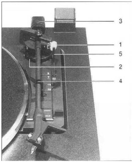 THORENS TD 190-1 - Adjusting tone arm and pick-up cartridge - 2