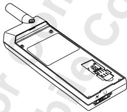 ERICSSON A1018S - Inserting the SIM Card - 1
