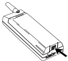 ERICSSON A1018S - Removing the Battery - 1