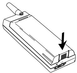 ERICSSON A1018S - Attaching the Battery to your Phone - 2