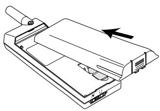 ERICSSON A1018S - Attaching the Battery to your Phone - 1
