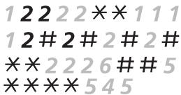 ERICSSON DIALOG 4225 VISION - Enter the notes. - 1