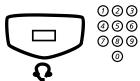 ERICSSON DIALOG 4225 VISION - Press to answer. - 2