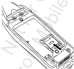 ERICSSON R310S - Inserting the SIM Card - 3