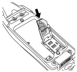 ERICSSON R310S - Inserting the SIM Card - 5