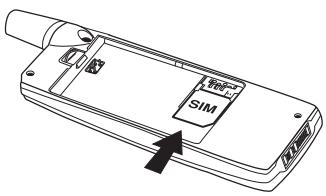ERICSSON R320S - Inserting and Removing the SIM Card - 1