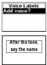 ERICSSON R320S - To change your voice memo labels - 2