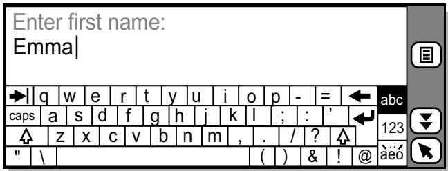 ERICSSON R380 - Text Keyboard - 1