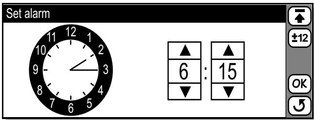 ERICSSON R380 - To set an alarm: - 1