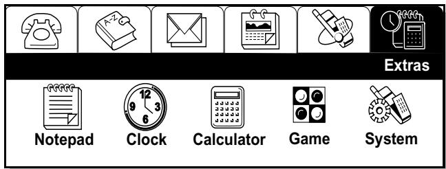 ERICSSON R380 - To enter the System program: - 1