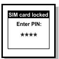 ERICSSON R380 - If Enter PIN: appears: - 1