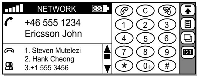 ERICSSON R380 - To add a new participant to the conference: - 1