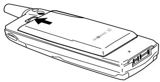 ERICSSON R380 - To remove the battery: - 1