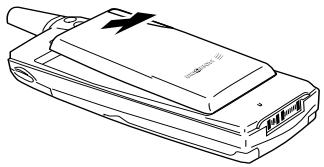 ERICSSON R380 - To remove the battery: - 2