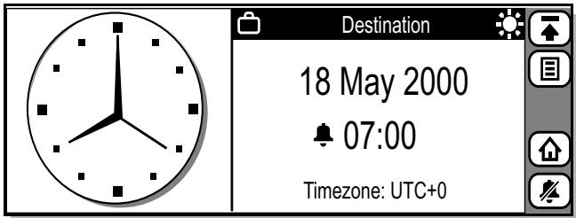 ERICSSON R380 - To enter the clock program: - 1