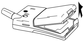 ERICSSON T10S - Removing the Battery - 2