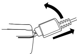 ERICSSON T10S - Disconnecting the Charger - 1