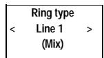 ERICSSON T10S - To choose one of the ring signal types - 6