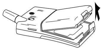 ERICSSON T18S - Removing the Battery - 2