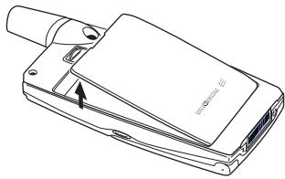 ERICSSON T28S - Removing the Battery - 2