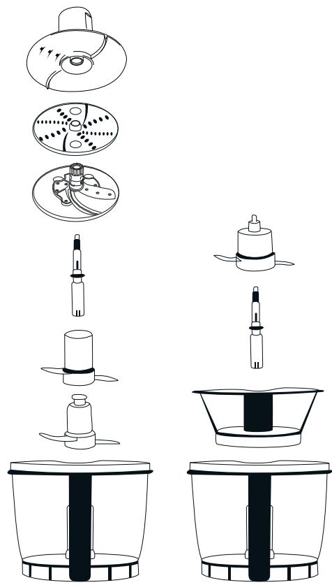 CUISINART FP12DCSE - On et OFF - 2