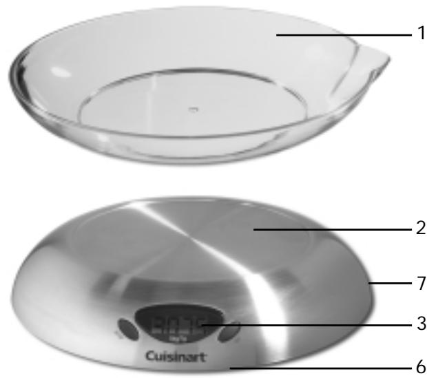 CUISINART SCA5CE - ONDERDELEN - 1
