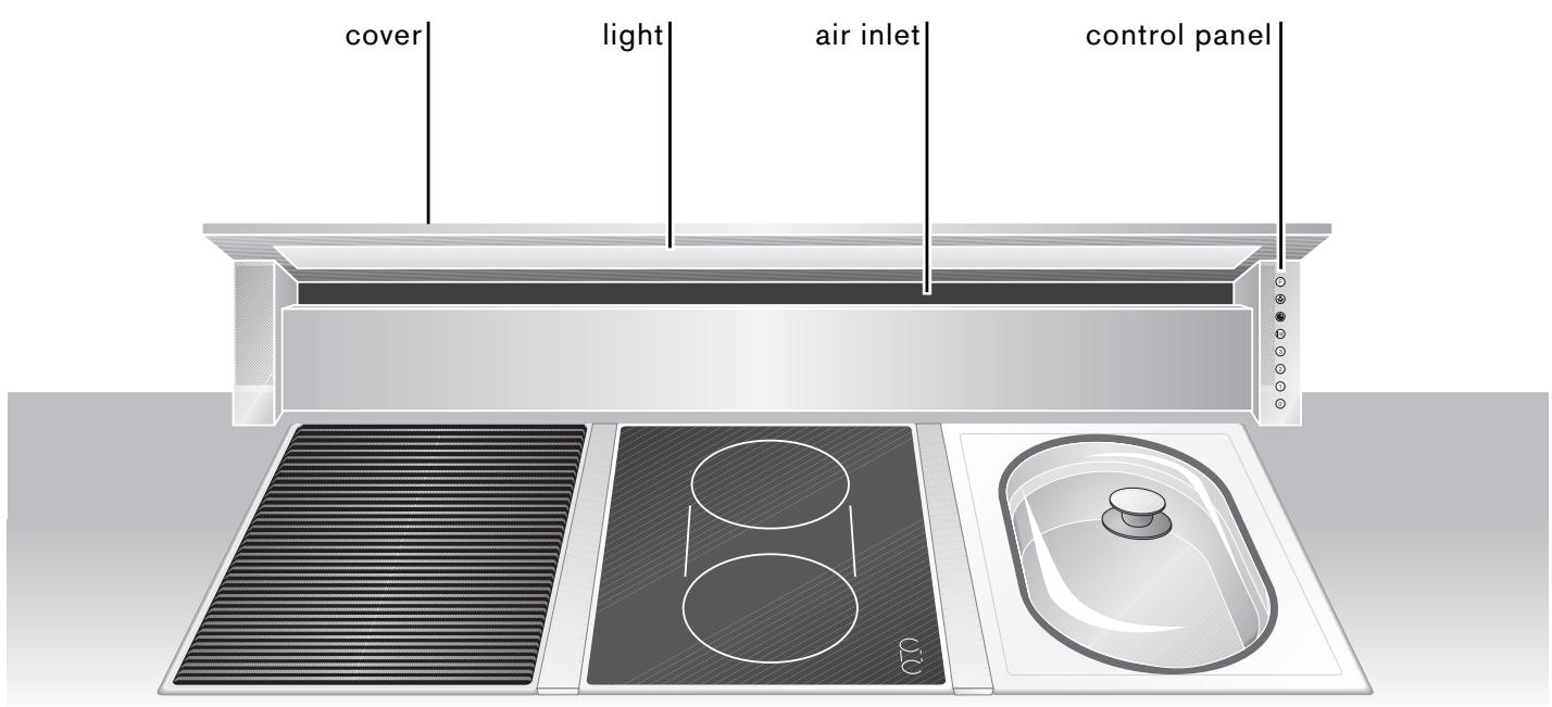 GAGGENAU AT400730 - Combination of AT 400-730 with three Gaggenau Vario 400 series appliances - 1