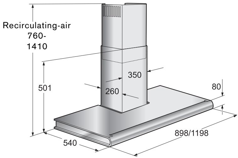 GAGGENAU AW280190 - Circulating-air mode - 2