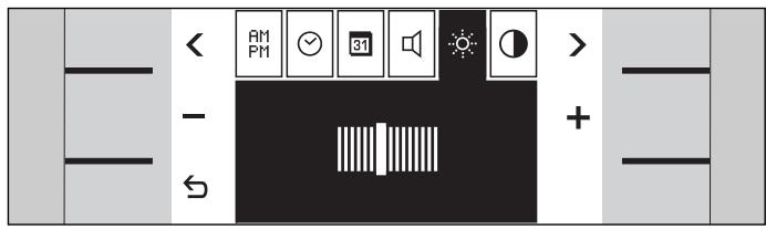 GAGGENAU BS281610 - Exemple : modifier l'affichage de veille - 5